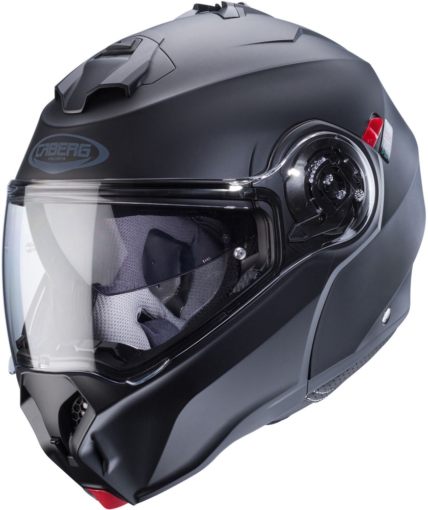 Caberg Motorrad Klapphelm Duke Evo Matt-Schwarz - Herren / Unisex