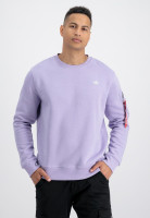 Alpha Industries Unisex EMB Sweater Pale Violet