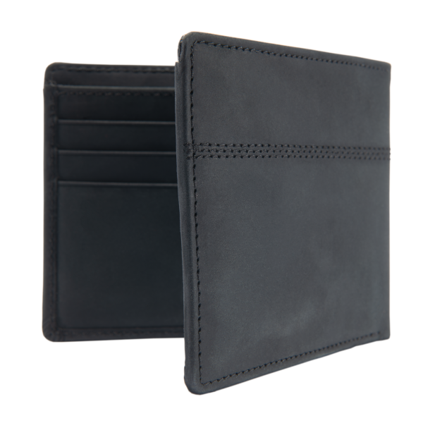 Carhartt Portemonnaie Saddle Leather Bifold Wallet Black