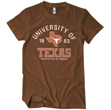 University Of Texas T-Shirt Brown