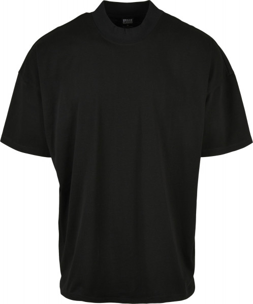 Urban Classics T-Shirt Oversized Mock Neck Tee Black