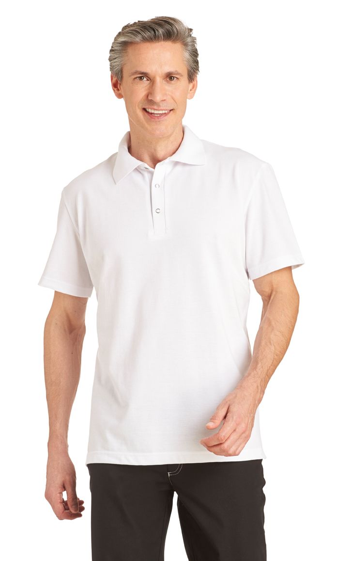 Leiber Polo-Shirt 08/2516/01 Weiß - Herren / Unisex