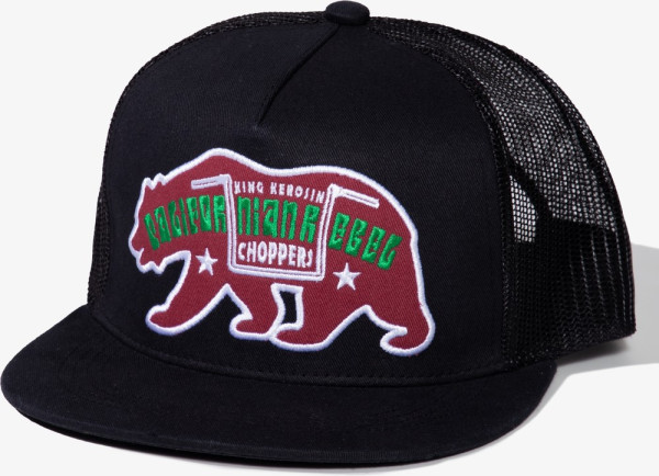 King Kerosin Snapback Mesh Cap KKU2C011 Schwarz