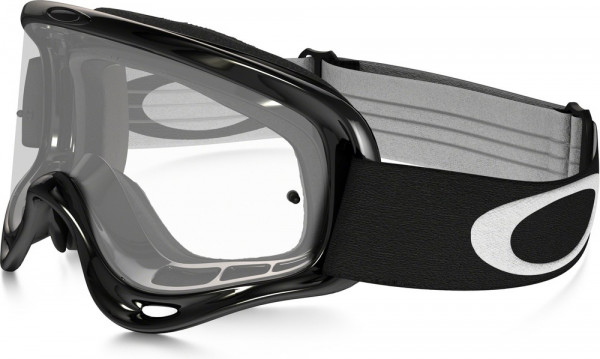 Oakley Motorradbrille O-Frame Jet Black Clear Lens
