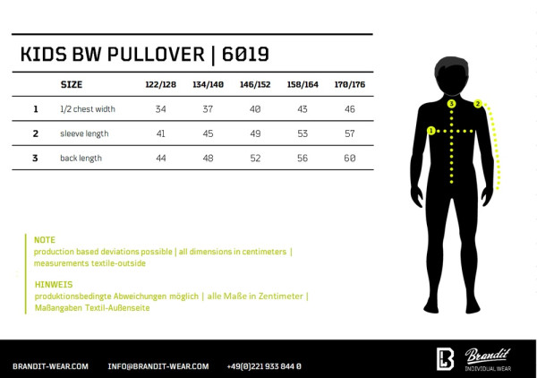 Brandit Kinder Pullover Kids Bw Pullover 6019
