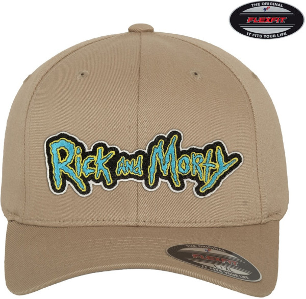 Rick And Morty Flexfit Cap Khaki