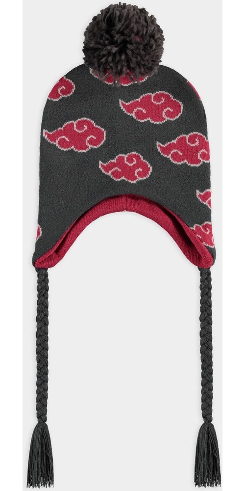 Naruto Shippuden - Sherpa Beanie Schwarz - Herren / Unisex