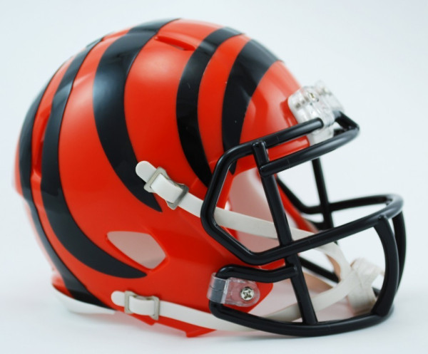 Cincinnati Bengals Mini Helm SPEED American Football NFL Orange