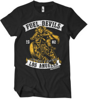 Fuel Devils Rider T-Shirt Black Fuel Devils Rider T-Shirt Black