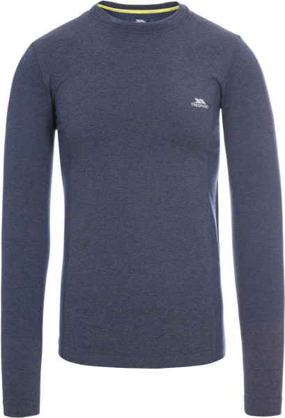 Trespass Longsleeve Timo - Male Active Top Tp75 Navy Marl