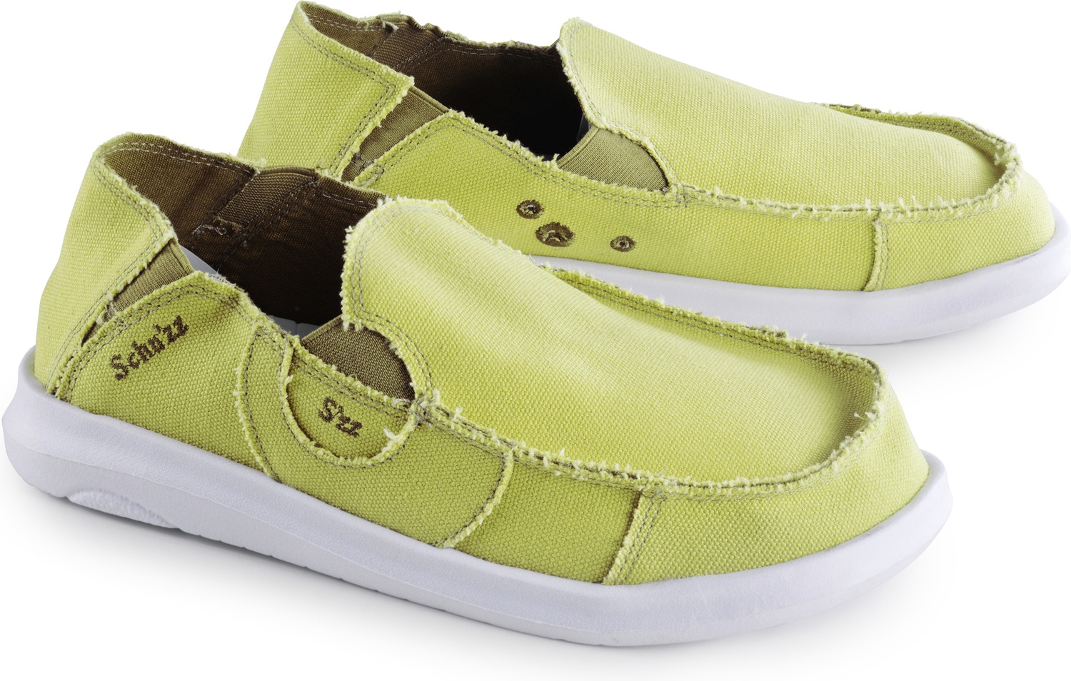Schu'zz Schuzz Herren Mokkassins Schuhe César C7 Vert Anis