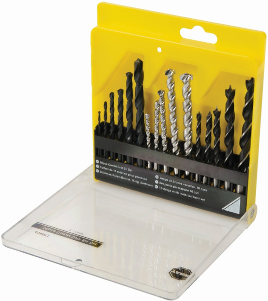 Task Bohrersätze Bohrmaschinen-Bohrer, 16-tlg. Sortiment 2–10 mm