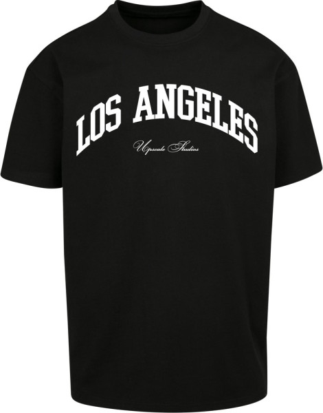 MT Upscale T-Shirt L.A. College Oversize Tee Black