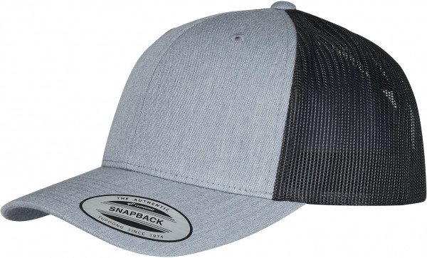 Flexfit Cap Retro Trucker 2-Tone Heather/Black