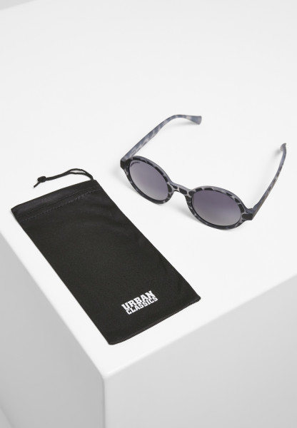 Urban Classics Sonnenbrille Sunglasses Retro Funk UC Grey Leo/Black