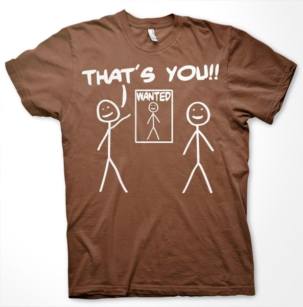 Hybris That's You Wanted T-Shirt Brown