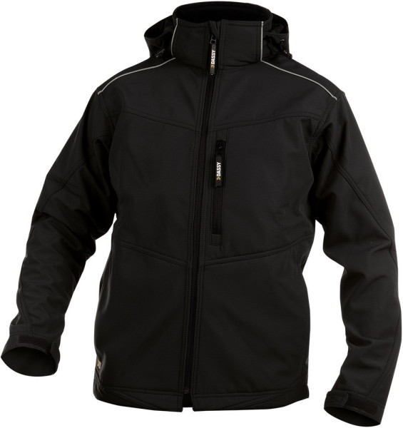 Dassy Softshell-Jacke Tavira PES21 Schwarz