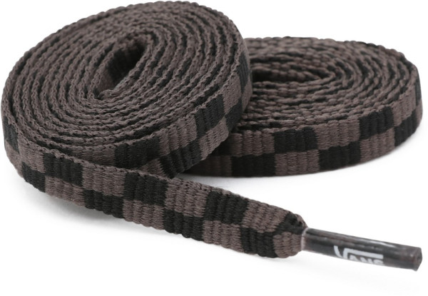 Vans Herren Schnürsenkel Mn Vans Laces 36"" Black/Charcoal Checkerbrd