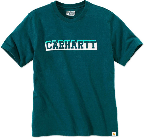 Carhartt Relaxed S/S Logo Graphic T-Shirt Night Blue Heather