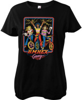 Steven Rhodes B.M.Hex Gang Girly Tee Damen T-Shirt Black Steven Rhodes B.M.Hex Gang Girly Tee Damen T-Shirt Black