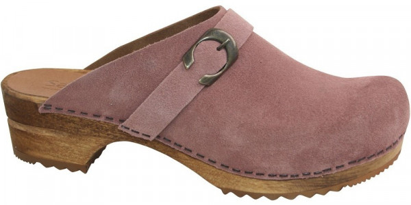 Sanita Damen Clog offen Wood-Hedi Open Rose