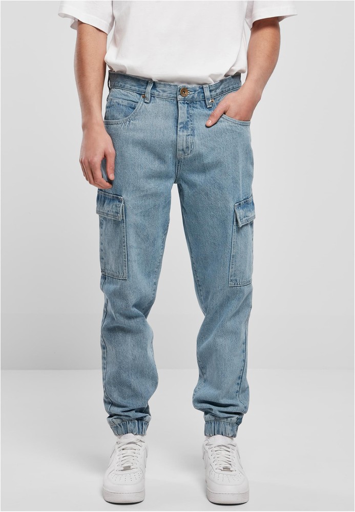 Southpole Hose Denim With Cargo Pockets Retro Destroyed