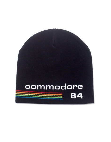 COMMODORE/C64 Beanie Logo Black