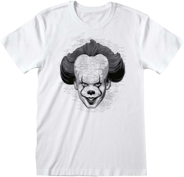 IT Chapter 2 - BW Face T-Shirt White
