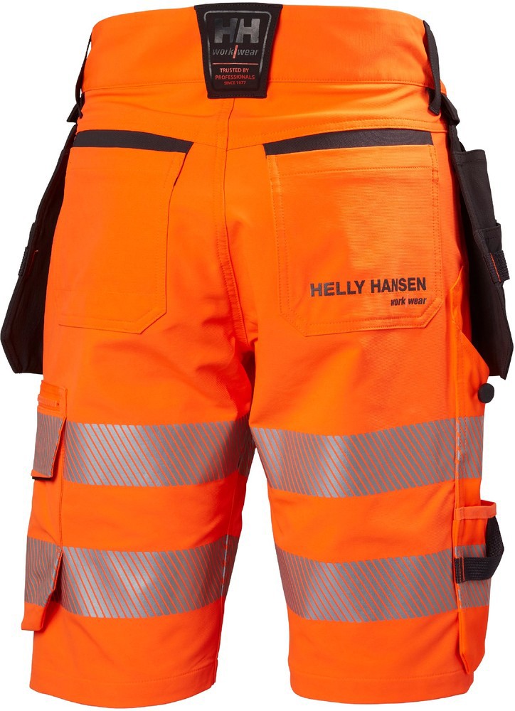 Helly Hansen Arbeitsshorts Icu Cons Shorts Cl 1 Orange/Ebony-C48 - Herren / Unisex
