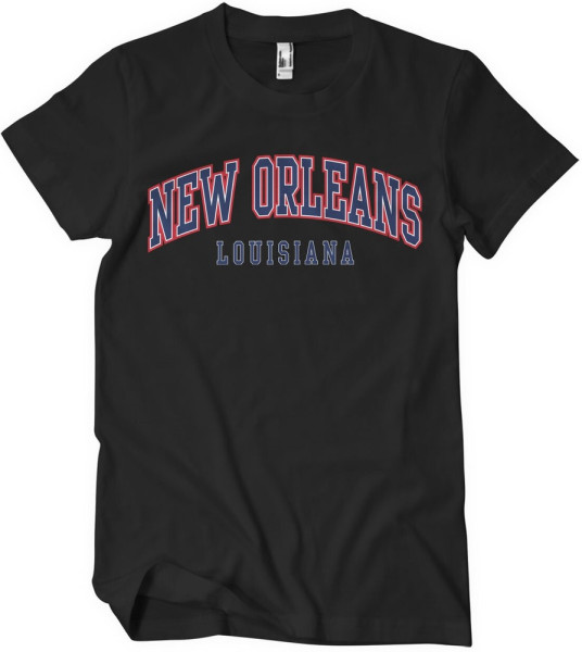 New Orleans Louisiana T-Shirt Black