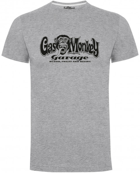 Gas Monkey Garage OG T-Shirt Logo Grey