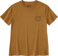Carhartt Damen Irvine Relaxed Heritage Heart T-Shirt 107534