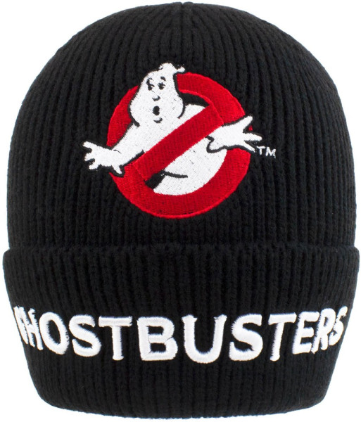 Ghostbusters - Logo (Beanie) Mütze Black