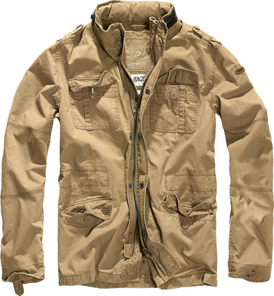 Brandit Jacke Britannia Jacket in Camel