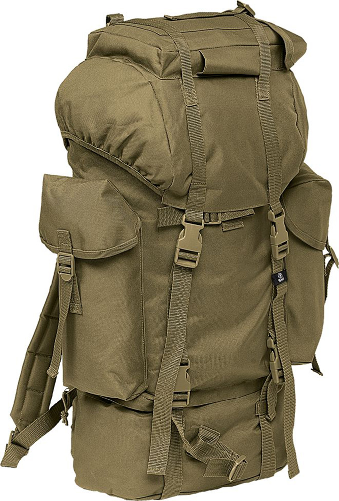 Brandit Tasche Nylon Rucksack in Olive - Herren / Unisex