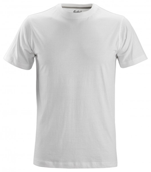 Snickers Klassisches Baumwoll T-Shirt Weiß