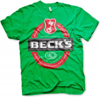 Beck's Label Logo T-Shirt Green