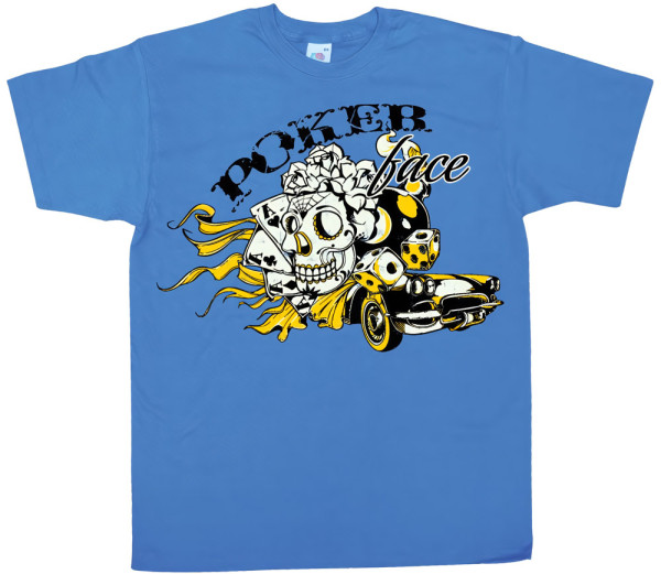 Hybris Poker Face T-Shirt SH-1-15299-LFH4-6