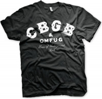 CBGB & OMFUG Logo T-Shirt Black