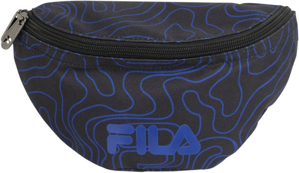Fila Teens Unisex Bauchtasche Belmont Back To School Map Aop Small Street Waist Bag Black Topograph
