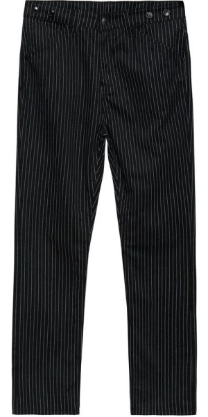 King Kerosin Pinstriped Workwear Denim Hose KKU43050