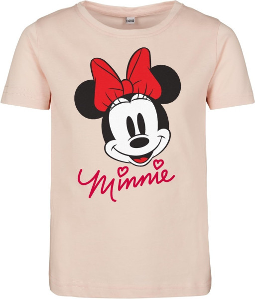 Mister Tee Mädchen T-Shirt Minnie Mouse Kids Tee Pink