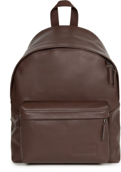 Eastpak Rucksack / Backpack Padded Pak'R Brown Authentic Leather-24 L