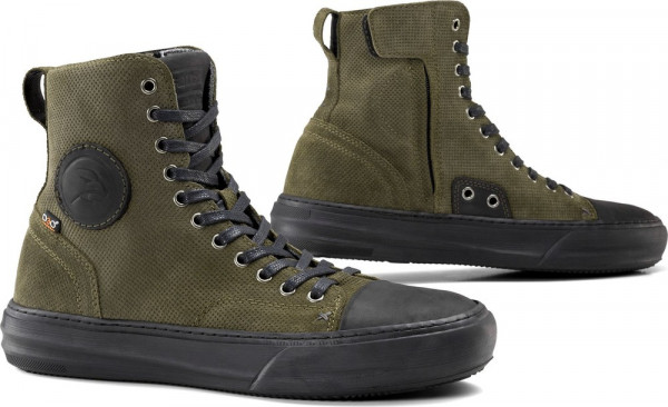 Falco Motorrad Sneaker Lennox 2 Herren Army Grün