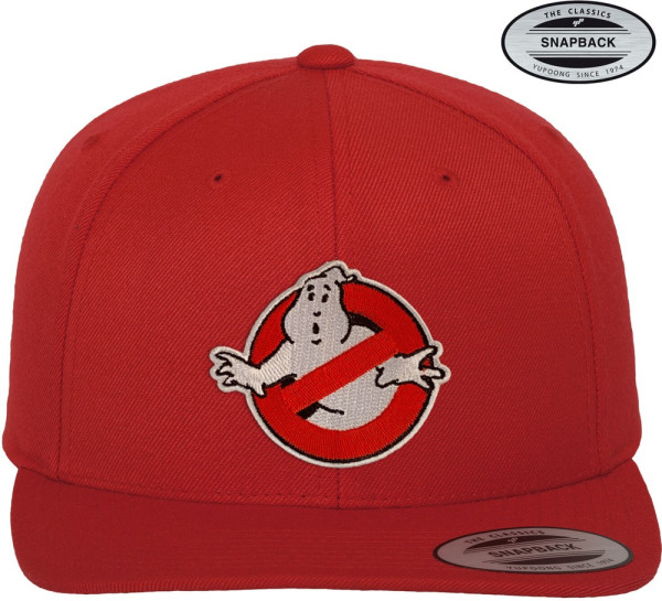 Ghostbusters Premium Snapback Cap Red