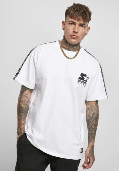 Starter Black Label T-Shirt Starter Logo Taped Tee White