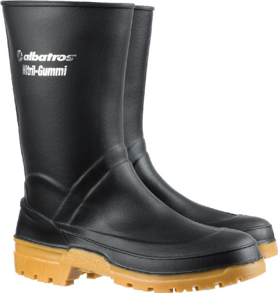 Albatros Gummistiefel Guardian Nitrilgummistiefe Schwarz