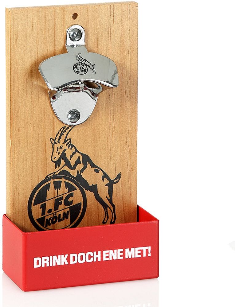 1. FC Köln Wandflaschenöffner Drink Doch Ene Met 4020324 - Herren / Unisex