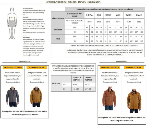 Carhartt Duck Relaxed Fit Jacket 105748