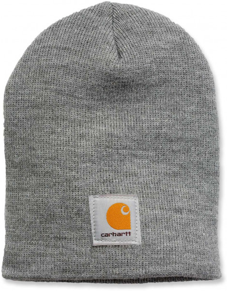 Carhartt Herren Mütze Acrylic Knit Hat Heather Grey